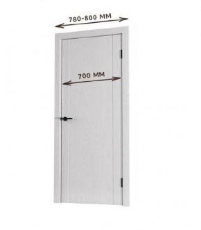 Межкомнатная дверь Bolivar Роялвуд белый (комплект) 700 в Талице - talica.mebel24.online | фото