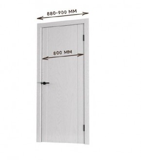 Межкомнатная дверь Bolivar Роялвуд белый (комплект) 800 в Талице - talica.mebel24.online | фото