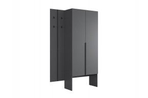 МЕРСИ Прихожая (модульная) графит в Талице - talica.mebel24.online | фото 6
