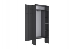 МЕРСИ Прихожая (модульная) графит в Талице - talica.mebel24.online | фото 7