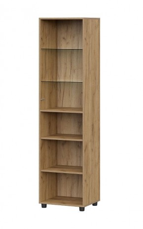 МИЛАН Гостиная (Дуб Золотой/Белый Матовый) модульная в Талице - talica.mebel24.online | фото 23