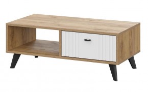 МИЛАН Стол журнальный (Белый Матовый) в Талице - talica.mebel24.online | фото