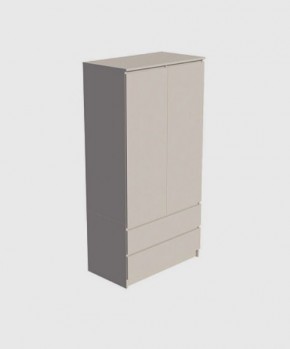 МОРИ МШ 900.1 Шкаф с 2-мя дв. и 2-мя ящ. (Сатин) в Талице - talica.mebel24.online | фото 2