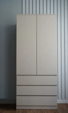 МОРИ МШ 900.2 Шкаф с 2-мя дв. и 3-мя ящ. ВЫСОКИЙ (Сатин) в Талице - talica.mebel24.online | фото