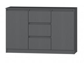 МС "Хилтон" Комод №4 1200 (графит) в Талице - talica.mebel24.online | фото