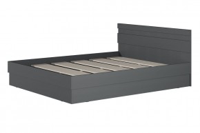 МС "Хилтон" Кровать 1,6 (графит) 1600*2000 в Талице - talica.mebel24.online | фото