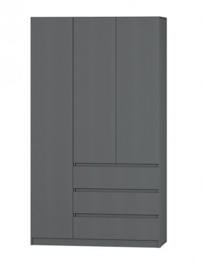 МС "Хилтон" Шкаф №2 1200 (Графит) в Талице - talica.mebel24.online | фото