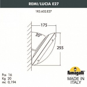 Накладной светильник Fumagalli Lucia 1R3.602.000.AYE27 в Талице - talica.mebel24.online | фото 2