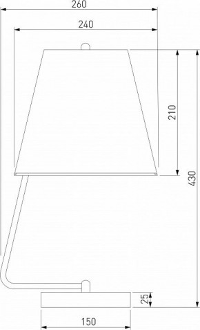 Настольная лампа декоративная Eurosvet Amaretto 01165/1 хром в Талице - talica.mebel24.online | фото 2