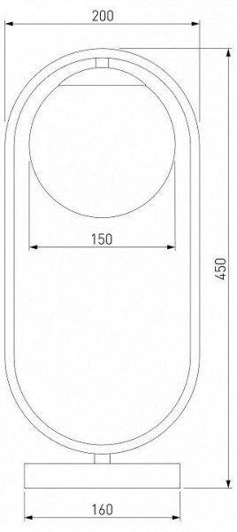 Настольная лампа декоративная Eurosvet Ringo 01138/1 золото в Талице - talica.mebel24.online | фото 3