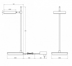 Настольная лампа декоративная Maytoni Fad MOD070TL-L8W3K в Талице - talica.mebel24.online | фото 3