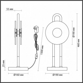 Настольная лампа декоративная Odeon Light Magnet 5407/12TL в Талице - talica.mebel24.online | фото 4