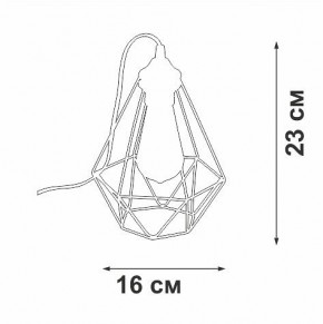 Настольная лампа декоративная Vitaluce V2803 V2803-1/1L в Талице - talica.mebel24.online | фото 3
