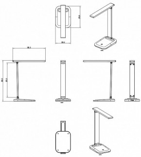 Настольная лампа офисная Arte Lamp London A5124LT-1BK в Талице - talica.mebel24.online | фото 2