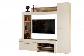 НИКОЛЬ Гостиная (Дуб крафт серый/софт айвори) в Талице - talica.mebel24.online | фото