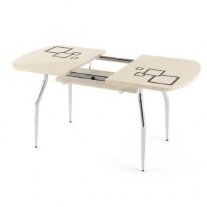 Обеденный раздвижной стол Бриз с фотопечатью Доска D110 в Талице - talica.mebel24.online | фото 2