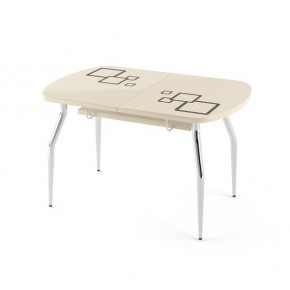 Обеденный раздвижной стол Бриз с фотопечатью Доска D110 в Талице - talica.mebel24.online | фото 3