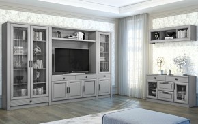 ОРЛЕАН Гостиная (модульная) серый в Талице - talica.mebel24.online | фото 1