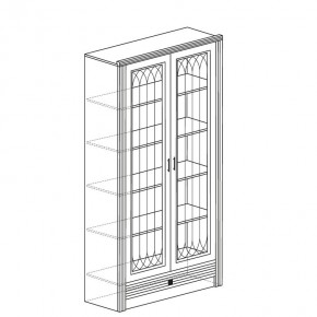 ОРЛЕАН Гостиная (модульная) серый в Талице - talica.mebel24.online | фото 3