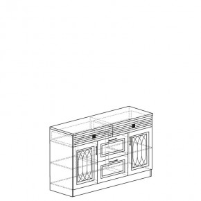 ОРЛЕАН Гостиная (модульная) серый в Талице - talica.mebel24.online | фото 9