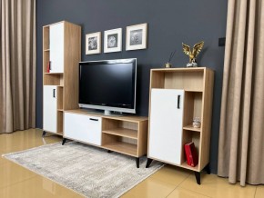 ОСКАР TRIO Гостиная (дуб золотой/белый) в Талице - talica.mebel24.online | фото 3