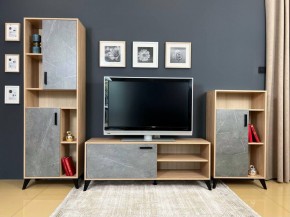 ОСКАР TRIO Гостиная (дуб золотой/каспий темный) в Талице - talica.mebel24.online | фото 2