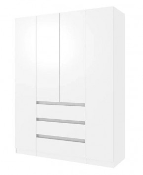ПАРУС Шкаф 4-х ств. 1600 (белый) в Талице - talica.mebel24.online | фото
