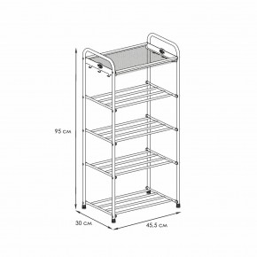 ПДОА15 М Подставка для обуви "Альфа 15" Медный антик в Талице - talica.mebel24.online | фото