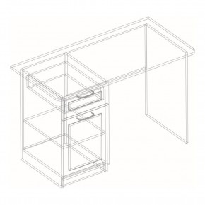 Письменный стол "ДА-07" Александрия в Талице - talica.mebel24.online | фото 2
