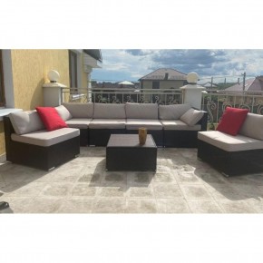 Плетеный модульный комплект YR822D Brown/Beige в Талице - talica.mebel24.online | фото 1