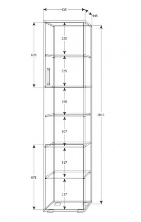 Подростковая Юпитер (модульная) в Талице - talica.mebel24.online | фото 17