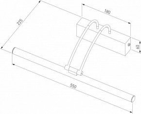 Подсветка для зеркала Elektrostandard Simple a063698 в Талице - talica.mebel24.online | фото 3