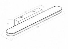 Подсветка для зеркала Maytoni Epic MIR009WL-L12CH4K в Талице - talica.mebel24.online | фото 3