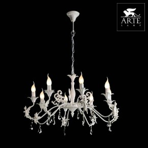 Подвесная люстра Arte Lamp Angelina A5349LM-8WH в Талице - talica.mebel24.online | фото 2