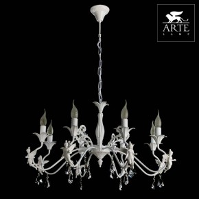 Подвесная люстра Arte Lamp Angelina A5349LM-8WH в Талице - talica.mebel24.online | фото 4