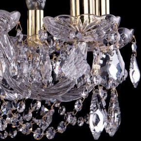 Подвесная люстра Bohemia Ivele Crystal 1402 1402/10/240/G/Leafs в Талице - talica.mebel24.online | фото 3