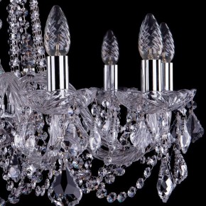 Подвесная люстра Bohemia Ivele Crystal 1402 1402/10/240/Ni/Leafs в Талице - talica.mebel24.online | фото 2