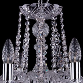Подвесная люстра Bohemia Ivele Crystal 1402 1402/10/240/Ni/Leafs в Талице - talica.mebel24.online | фото 4