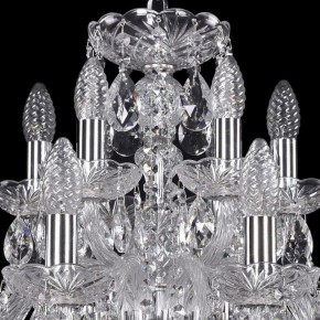 Подвесная люстра Bohemia Ivele Crystal 1402 1402/12+6/240/Ni в Талице - talica.mebel24.online | фото 4