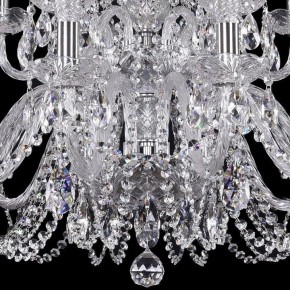 Подвесная люстра Bohemia Ivele Crystal 1402 1402/12+6/300/2d/Ni в Талице - talica.mebel24.online | фото 3