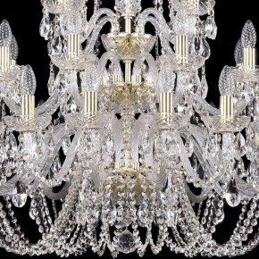 Подвесная люстра Bohemia Ivele Crystal 1402 1402/16+8+4/300/h-123/3d/G в Талице - talica.mebel24.online | фото 3