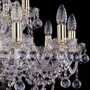 Подвесная люстра Bohemia Ivele Crystal 1411 1411/10+5/240/G/Balls в Талице - talica.mebel24.online | фото 2