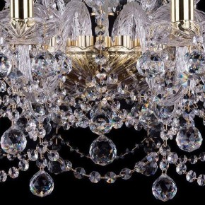 Подвесная люстра Bohemia Ivele Crystal 1411 1411/10+5/240/G/Balls в Талице - talica.mebel24.online | фото 3