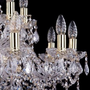 Подвесная люстра Bohemia Ivele Crystal 1411 1411/10+5/240/G/Leafs в Талице - talica.mebel24.online | фото 2