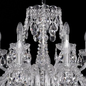 Подвесная люстра Bohemia Ivele Crystal 1411 1411/12+6/300/Ni в Талице - talica.mebel24.online | фото 4