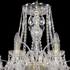Подвесная люстра Bohemia Ivele Crystal 1411 1411/16+8/360/2d/G в Талице - talica.mebel24.online | фото 4