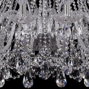 Подвесная люстра Bohemia Ivele Crystal 1411 1411/18/400/h-113/Ni в Талице - talica.mebel24.online | фото 3