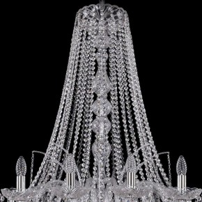 Подвесная люстра Bohemia Ivele Crystal 1411 1411/18/400/h-113/Ni в Талице - talica.mebel24.online | фото 4