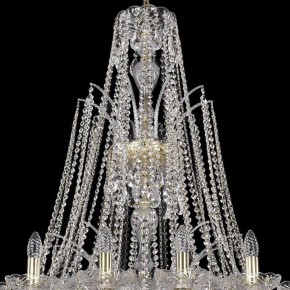 Подвесная люстра Bohemia Ivele Crystal 1411 1411/20/400/XL-120/G в Талице - talica.mebel24.online | фото 4