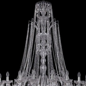 Подвесная люстра Bohemia Ivele Crystal 1411 1411/24/530/XL-163/Ni в Талице - talica.mebel24.online | фото 4